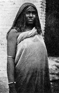 1922年，来自埃塞俄比亚阿比西尼亚的一名奴隶妇女 作者 不明