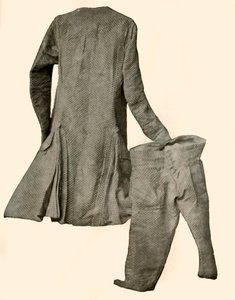 1937年，纽约克莱蒙庄园的罗伯特·利文斯顿穿的天鹅绒西服套装。 作者 不明