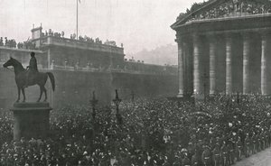 乔治五世国王的加入，1910年。 作者 不明