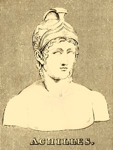 阿喀琉斯（Achilles），1830年。 作者 不明