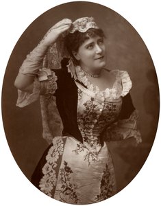 英国女演员卡文迪许（Cavendish），1882年 作者 不明