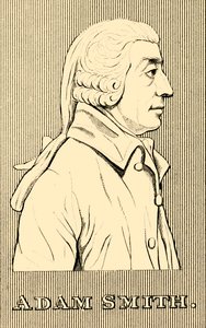 亚当·斯密（Adam Smith），1723-1790年，1830年。 作者 不明