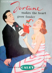 1951年Caley巧克力广告 作者 不明