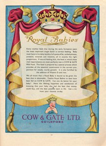 1951年为Cow＆Gate Ltd.提供广告 作者 不明
