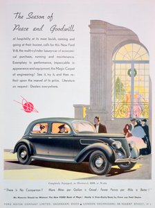 1936年福特汽车广告 作者 不明