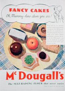 1935年为McDougalls面粉做广告 作者 不明
