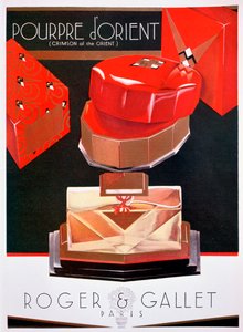 1930年罗杰·加勒特（Roger and Gallet）的香水广告 作者 不明