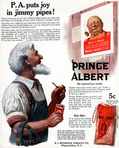 1913年阿尔伯特亲王烟斗广告 作者 不明