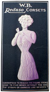 1900年代WB Reduso紧身胸衣的广告 作者 不明