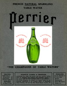 1905年Perrier水广告 作者 不明