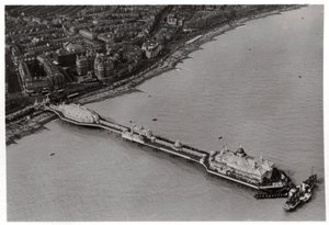 苏黎世伊斯特本的鸟瞰图，从齐柏林飞艇，1931年1933年 作者 不明