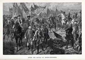 在1882年霍亨弗里德堡战役之后 作者 不明