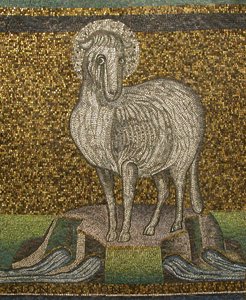 Agnus Dei，拜占庭式，20世纪初，原件为6世纪。 作者 不明