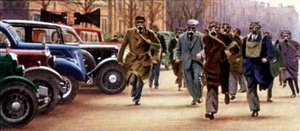 空袭预防措施，香烟卡，英国，1938年 作者 不明