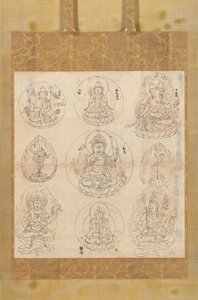 Aizen Mandala, Kasho 2 1107。 作者 不明