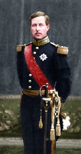 阿尔伯特一世（Albert I）1875-1934年，1909年起为比利时国王，身着军装 作者 不明