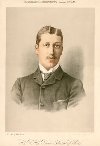 艾伯特·维克多（Albert Victor），克拉伦斯公爵，1885年 作者 不明