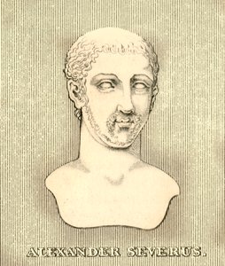 亚历山大·西弗勒斯（Alexander Severus），c208-235，1830年。 作者 不明