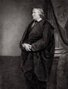 阿尔弗雷德·德·维尼（Alfred de Vigny），法国诗人，剧作家和小说家，1862年 作者 不明