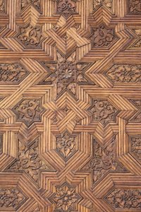 Alhambra - Door in Nasrid Palaces Grenade Espagne 作者 不明