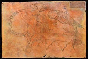 关于交配的寓言[背面]，15世纪第四季度。 作者 不明