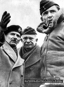 1944年在法国的盟军指挥官 作者 不明