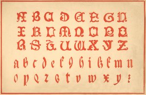 字母，字母AZ，大小写 作者 不明