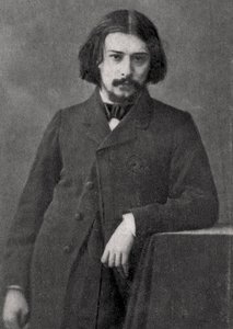 法国小说家阿方斯·多德（Alphonse Daudet），1869年 作者 不明