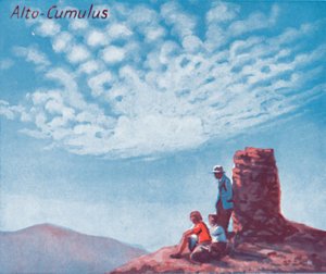 高积云-数十种主要的云形式在天空中，1935年 作者 不明