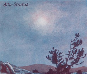 Alto-Stratus-天空中数十种主要云形式，1935年 作者 不明