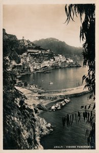 阿马尔菲-全景，c1910。 作者 不明