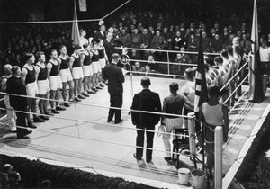 1936年德国与波兰之间的业余拳击比赛 作者 不明
