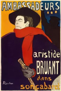 阿里斯蒂德·布兰特（Aristide Bruant）大使 作者 不明