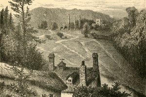 艾姆斯伯里（Amesbury），望向Vespasians Camp，1898年。 作者 不明