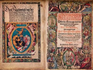 早期的亲笔签名专辑：马丁·路德（Martin Luther）的作品，摄于1550年 作者 不明