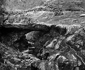 秘鲁印加大桥，1895年 作者 不明