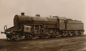 LMS混合交通机车，c1930年代。 作者 Unbekannt