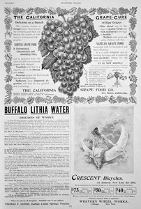 1894年复活节，在哈珀斯·巴扎尔（Harpers Bazar）刊登广告 作者 不明