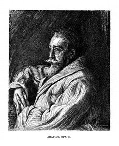 法国作家阿纳托尔（Anatole France），十九世纪末 作者 不明