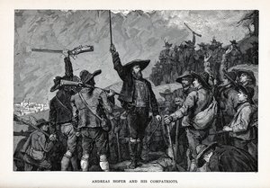 安德烈亚斯·霍弗（Andreas Hofer）和他的同胞，1882年 作者 不明