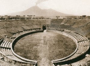 Anfiteatro，庞贝城，意大利，c1900年代 作者 不明