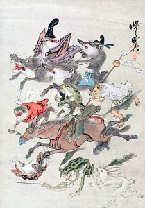 20世纪狩猎场中的动物和and类动物 作者 不明