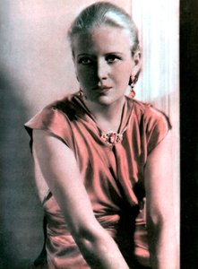 美国女演员安·哈丁（Ann Harding），1934-1935年 作者 不明