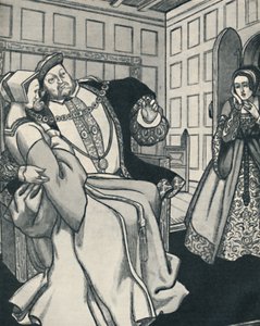 安妮·伯林（Anne Boleyn）受到大震撼，c1934年 作者 不明