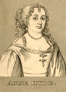 安妮·海德（Anne Hyde），1637-1671年，1830年。 作者 不明