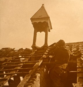 防空射击，前线，c1914-c1918 作者 不明