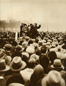 1933年2月6日，伦敦海德公园，反政府示威.i 作者 不明