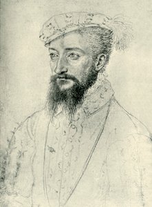 纳瓦拉国王安托万·德·波旁（Antoine de Bourbon），1548年，1907年。 作者 不明
