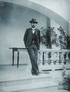 雅尔塔的安东·契kh夫（Anton Chekhov），1899-1900年 作者 不明