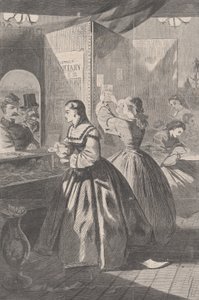 如果你愿意的话，任何东西都可以给我......，1864年3月5日，布鲁克林博览会援助S.的邮局。 作者 不明